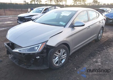 2020 Hyundai Elantra Sel from USA, damaged, VIN 5NPD84LF5LH550898